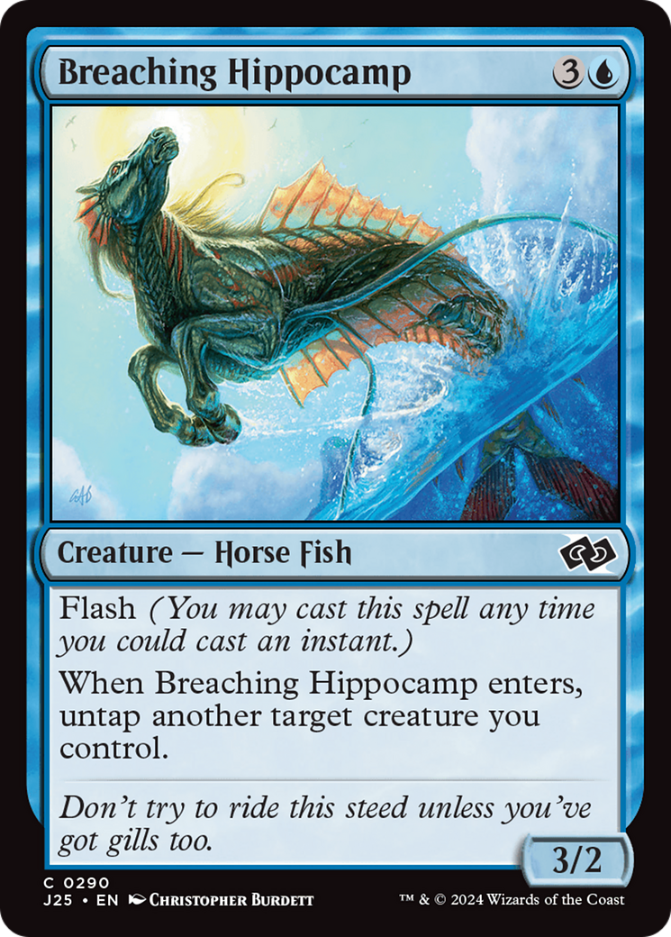 Breaching Hippocamp [Foundations Jumpstart] | Cards and Coasters CA