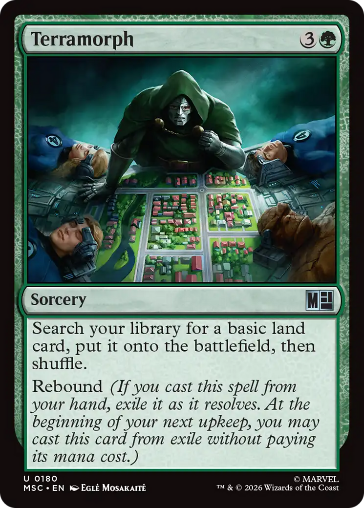 Terramorph [Marvel Super Heroes Commander] | Cards and Coasters CA