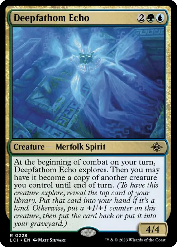 Deepfathom Echo [The Lost Caverns of Ixalan] | Cards and Coasters CA