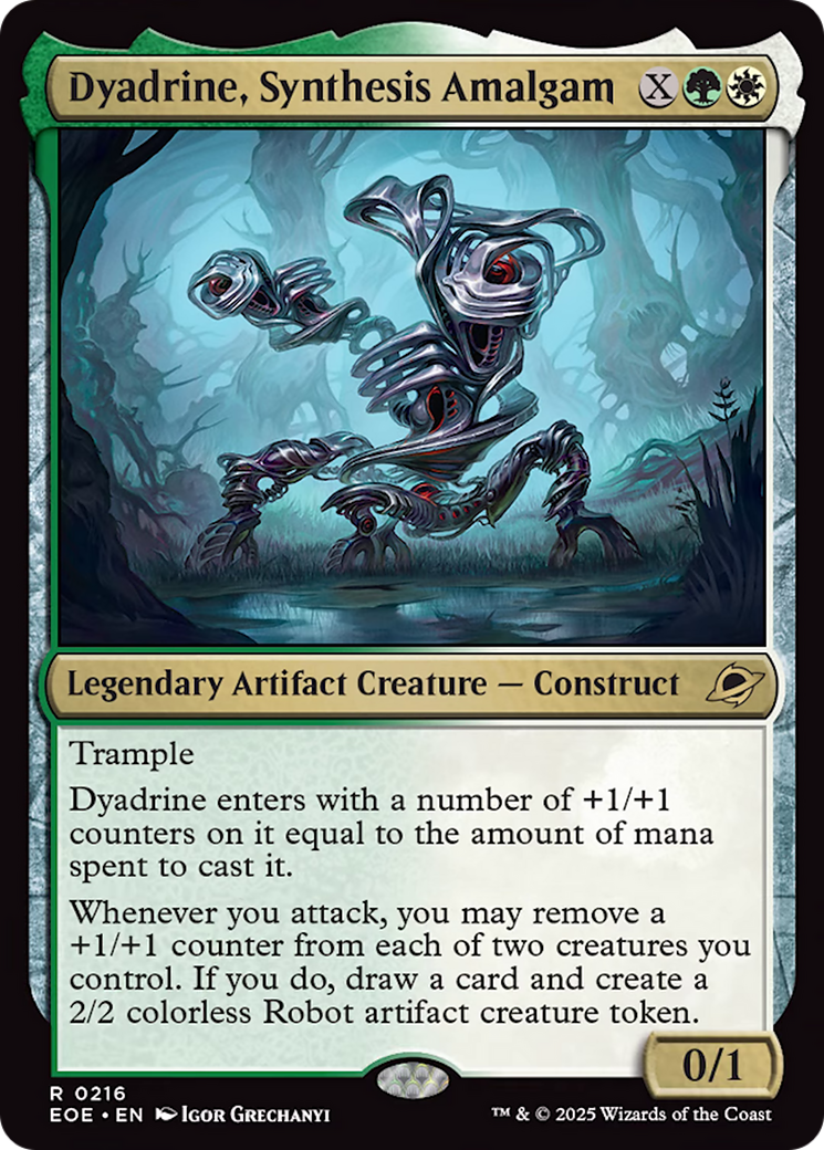 Dyadrine, Synthesis Amalgam [Edge of Eternities] | Cards and Coasters CA