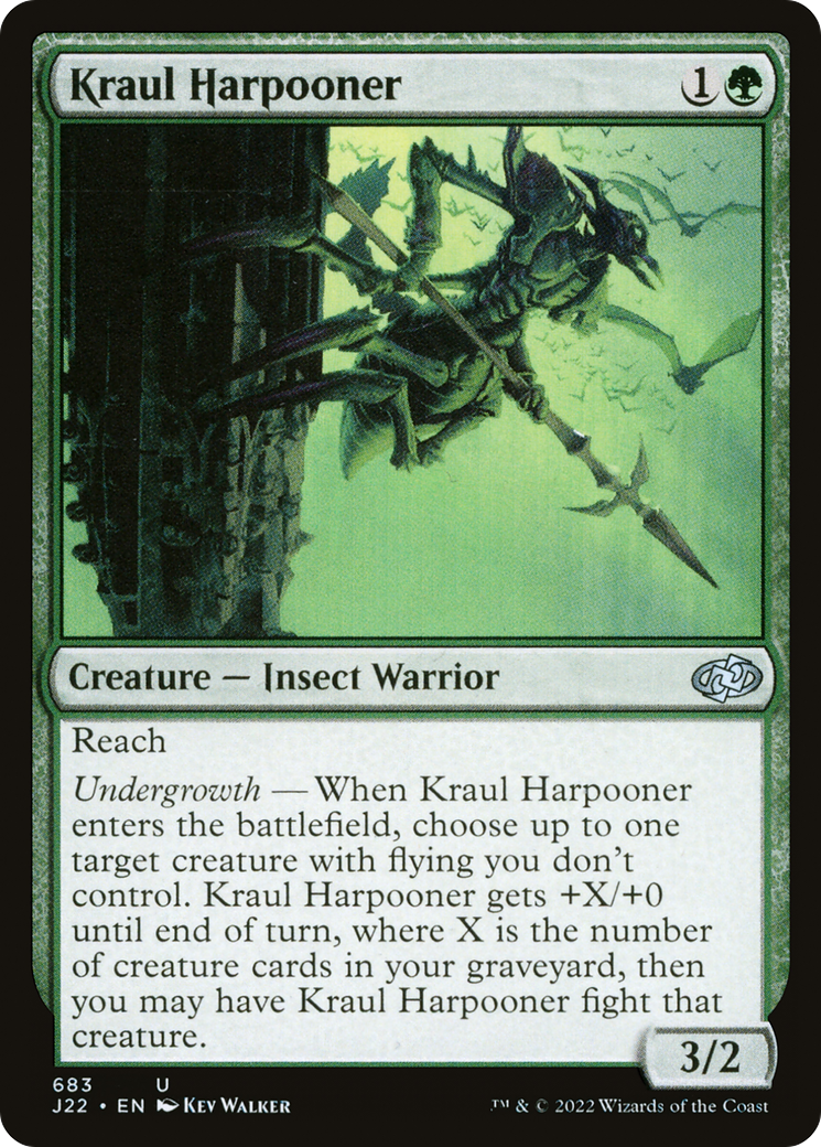 Kraul Harpooner [Jumpstart 2022] | Cards and Coasters CA