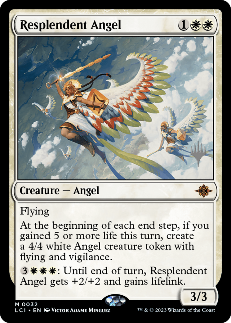 Resplendent Angel [The List] | Cards and Coasters CA