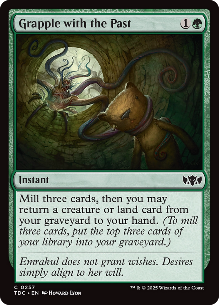 Grapple with the Past [Tarkir: Dragonstorm Commander] | Cards and Coasters CA