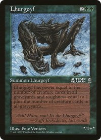 Lhurgoyf (Oversized) [Oversize Cards] | Cards and Coasters CA