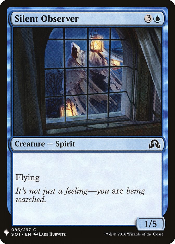 Silent Observer [Mystery Booster] | Cards and Coasters CA