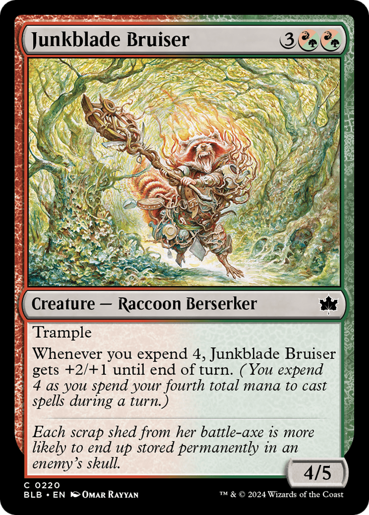 Junkblade Bruiser [Bloomburrow] | Cards and Coasters CA