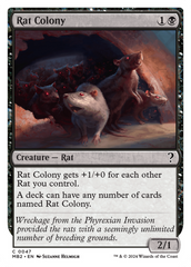 Rat Colony (White Border) [Mystery Booster 2] | Cards and Coasters CA