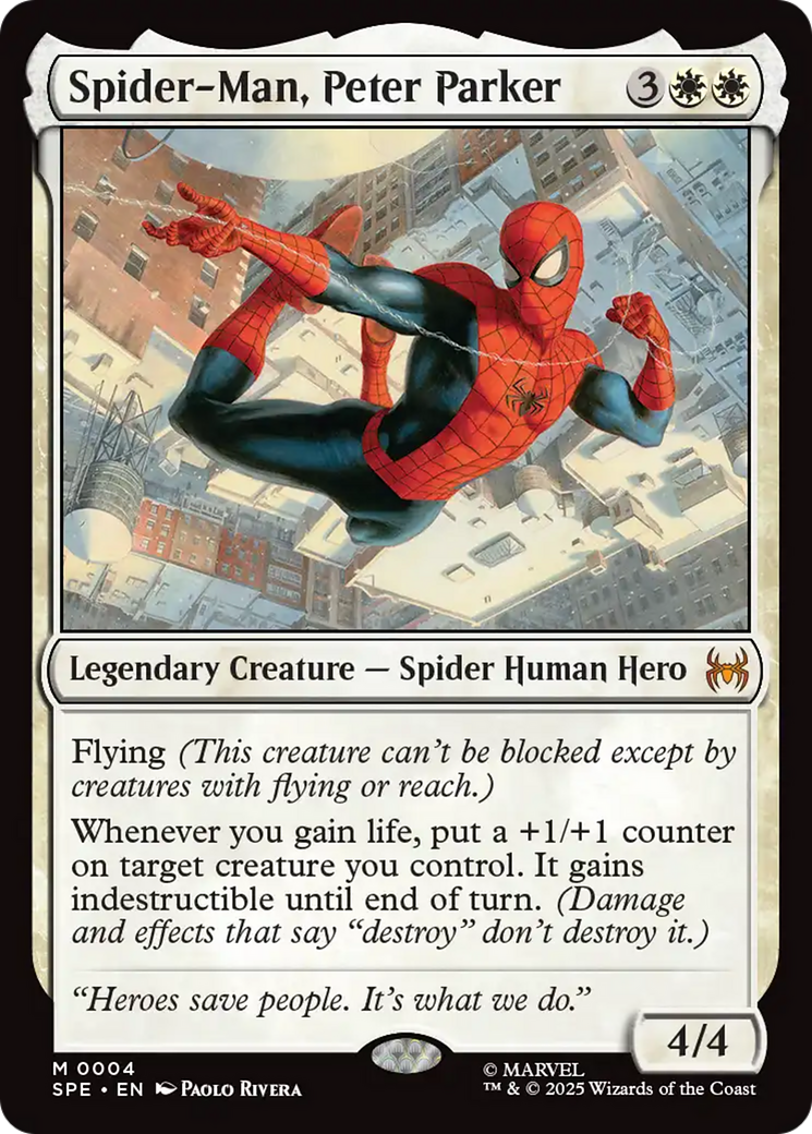 Spider-Man, Peter Parker [Marvel's Spider-Man: Eternal-Legal] | Cards and Coasters CA