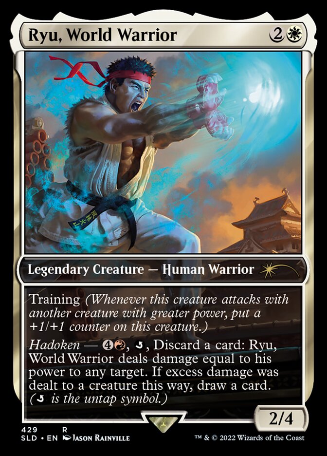 Ryu, World Warrior [Secret Lair Drop Series] | Cards and Coasters CA