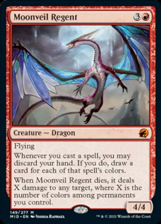 Moonveil Regent [Innistrad: Midnight Hunt] | Cards and Coasters CA