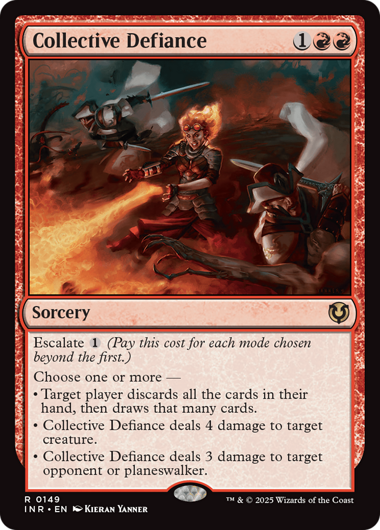Collective Defiance [Innistrad Remastered] | Cards and Coasters CA