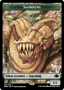 Saproling Token [Dominaria Remastered Tokens] | Cards and Coasters CA