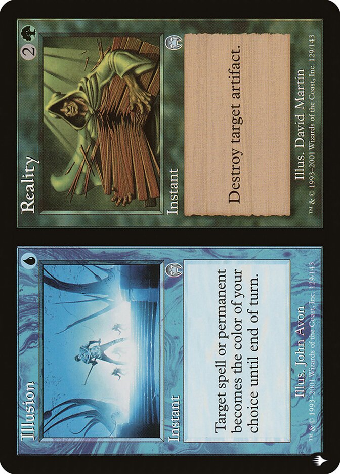 Illusion // Reality [The List] | Cards and Coasters CA