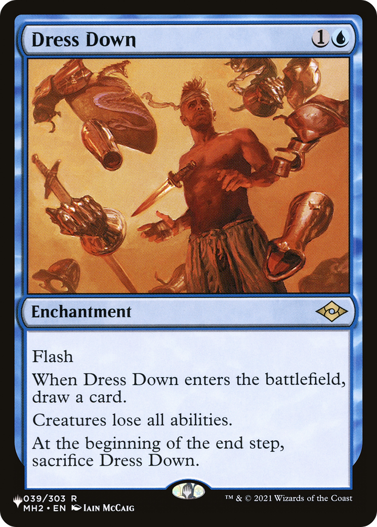 Dress Down [The List Reprints] | Cards and Coasters CA