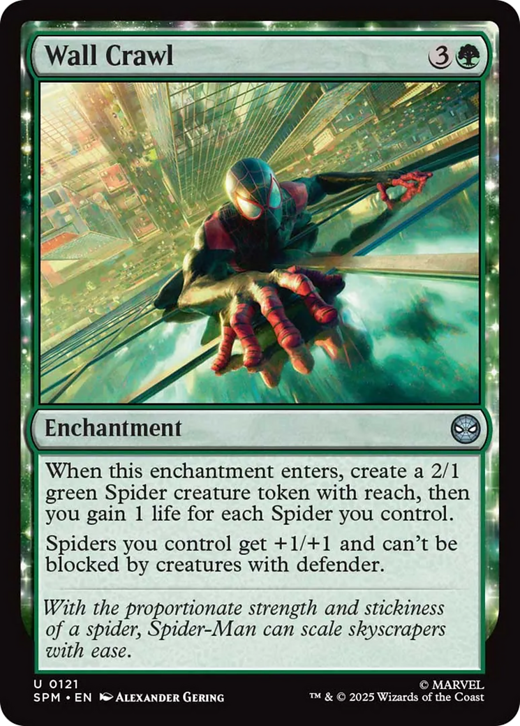 Wall Crawl [Marvel's Spider-Man] | Cards and Coasters CA