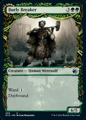 Burly Breaker // Dire-Strain Demolisher (Showcase Equinox) [Innistrad: Midnight Hunt] | Cards and Coasters CA