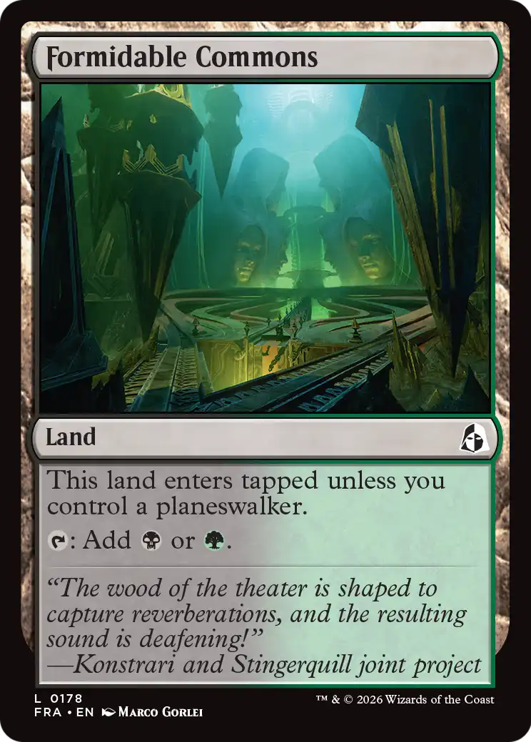 Formidable Commons [Reality Fracture] | Cards and Coasters CA