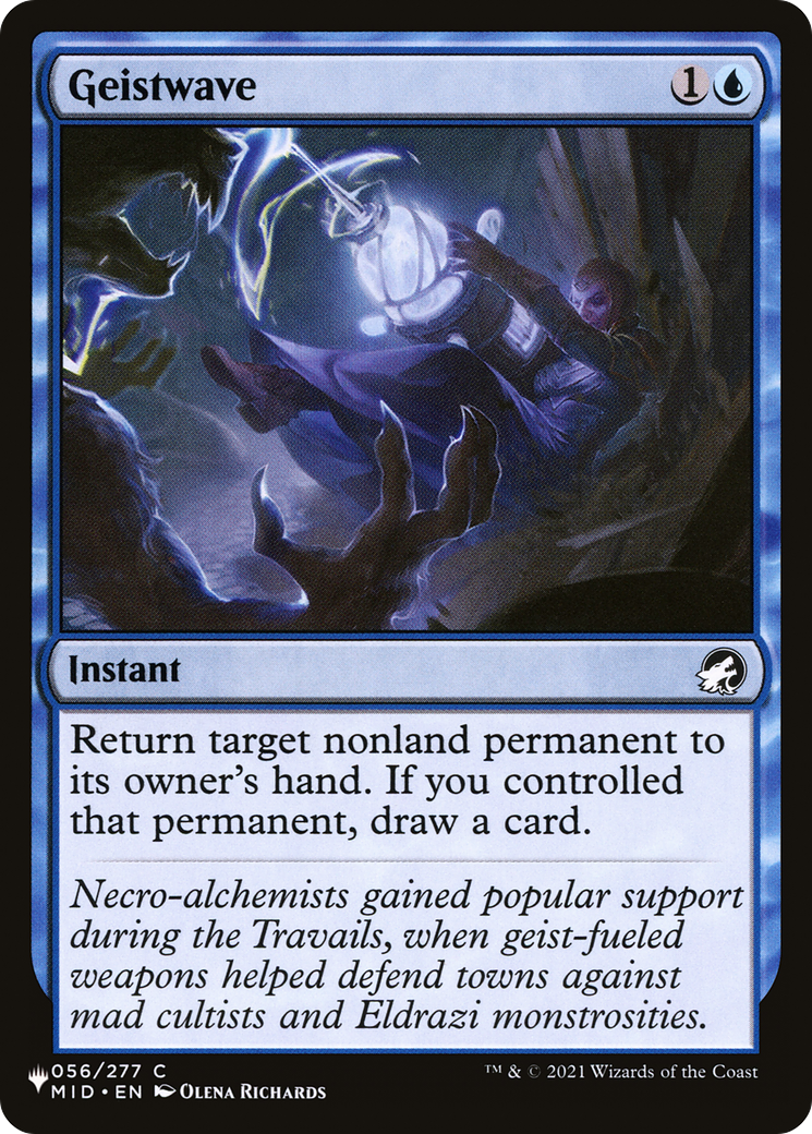 Geistwave [The List] | Cards and Coasters CA