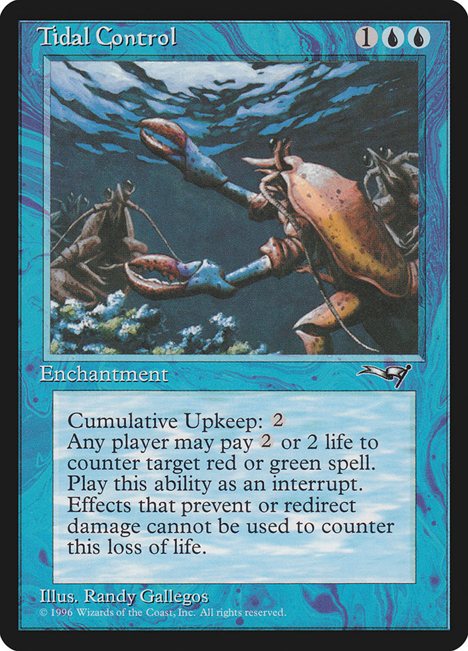 Tidal Control [Alliances] | Cards and Coasters CA