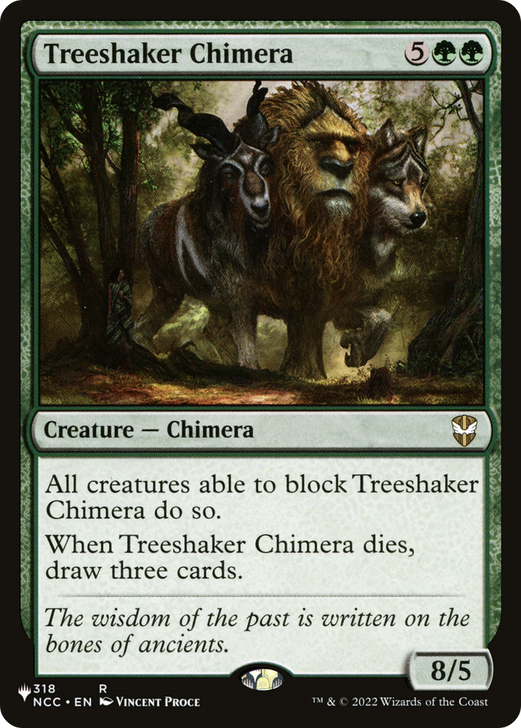Treeshaker Chimera [The List] | Cards and Coasters CA