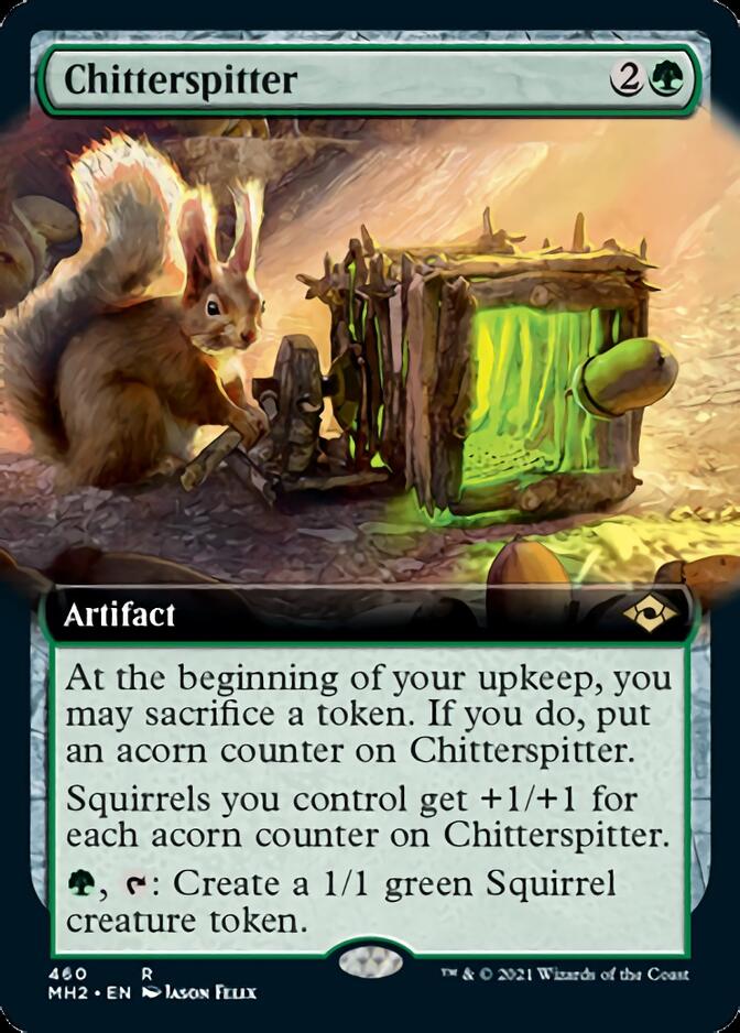 Chitterspitter (Extended Art) [Modern Horizons 2] | Cards and Coasters CA