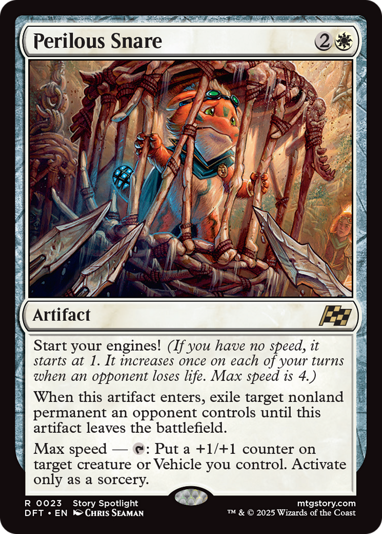 Perilous Snare [Aetherdrift] | Cards and Coasters CA
