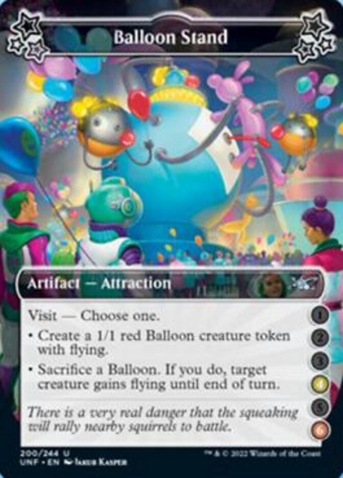 Balloon Stand (4-6) [Unfinity] | Cards and Coasters CA