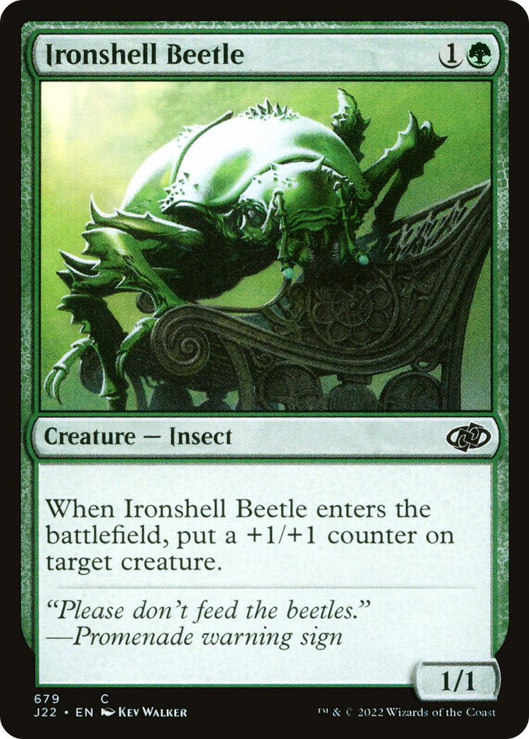 Ironshell Beetle [Jumpstart 2022] | Cards and Coasters CA