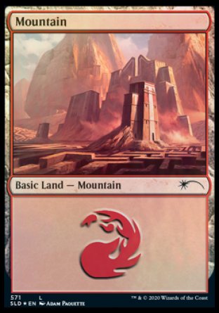 Mountain (Minotaurs) (571) [Secret Lair Drop Promos] | Cards and Coasters CA