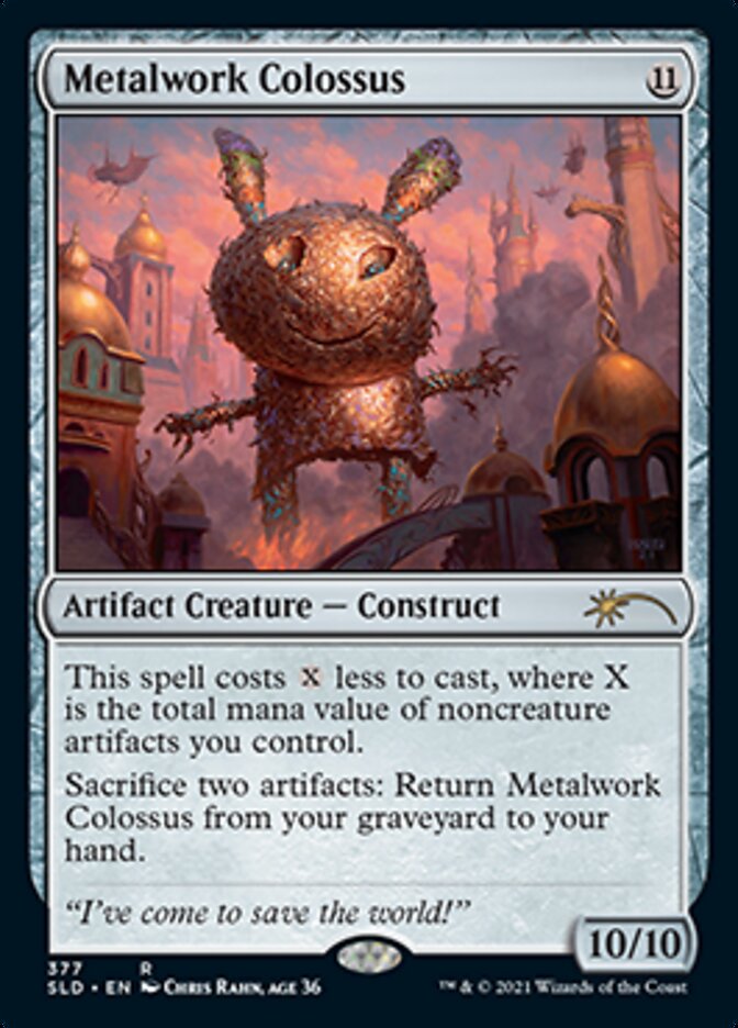 Metalwork Colossus (377) [Secret Lair Drop Series] | Cards and Coasters CA