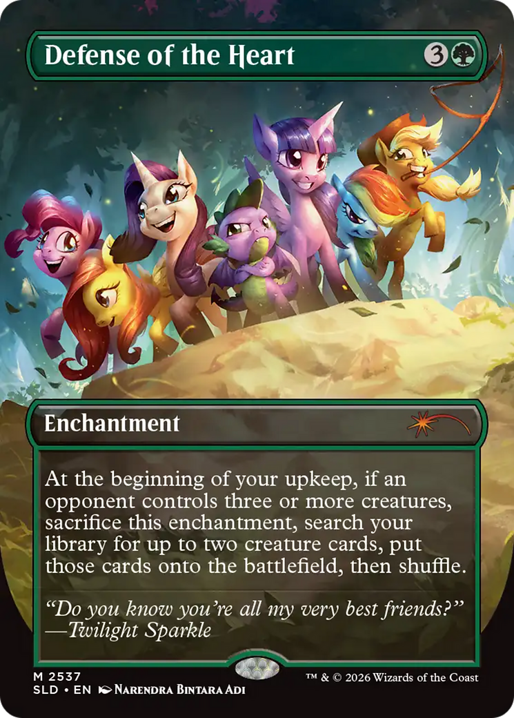 Defense of the Heart [Secret Lair Drop Series] | Cards and Coasters CA