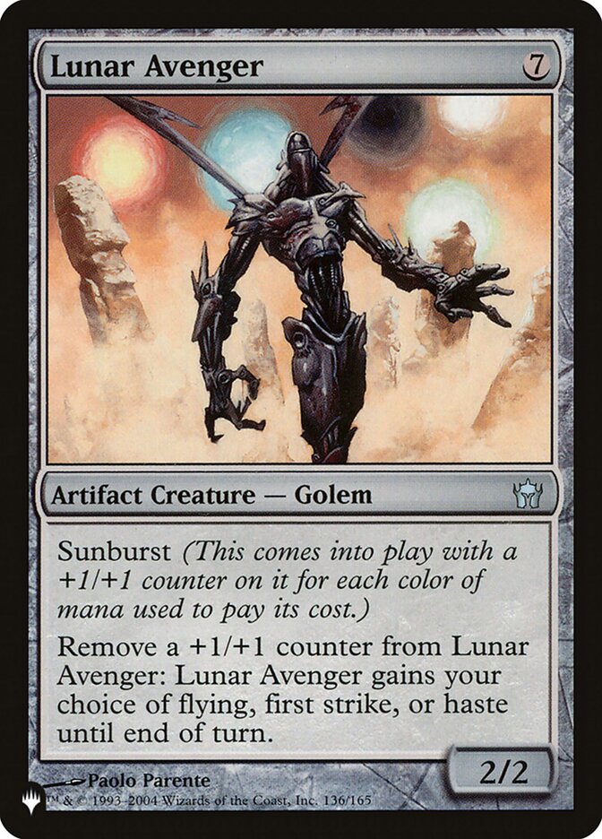 Lunar Avenger [The List] | Cards and Coasters CA