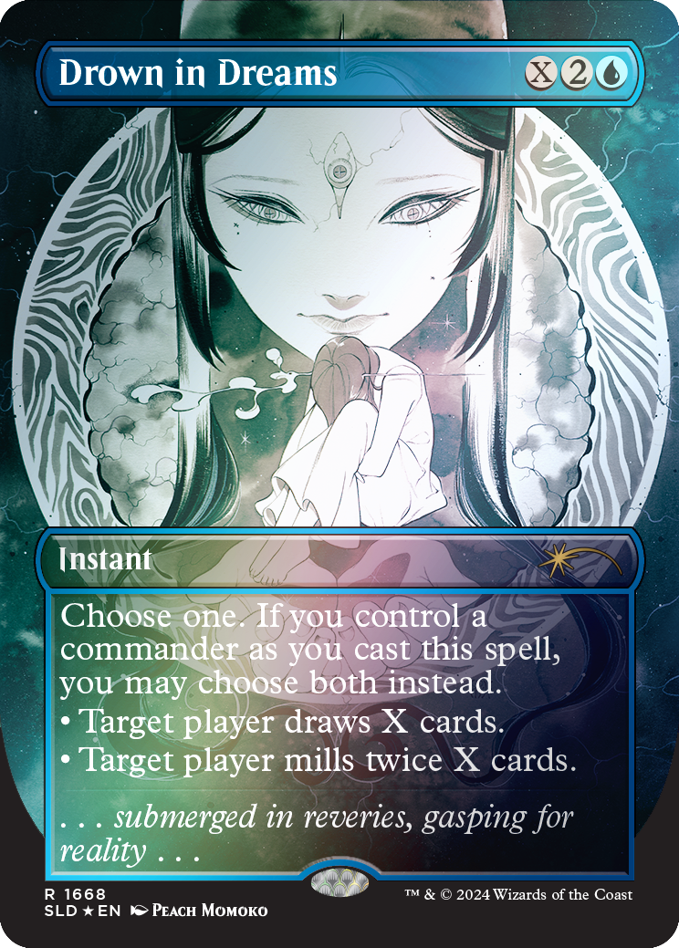 Drown in Dreams (Rainbow Foil) [Secret Lair Drop Series] | Cards and Coasters CA