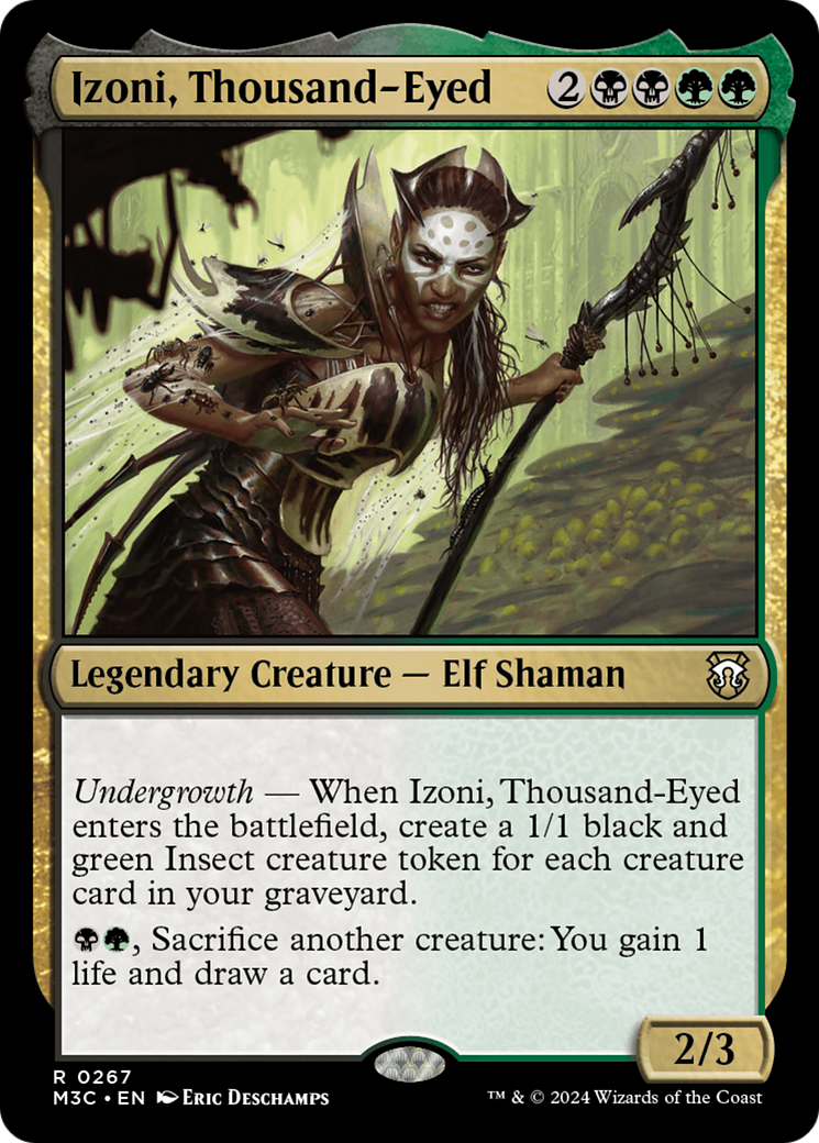 Izoni, Thousand-Eyed [Modern Horizons 3 Commander] | Cards and Coasters CA