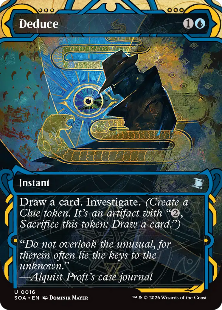 Deduce [Secrets of Strixhaven: Mystical Archive] | Cards and Coasters CA