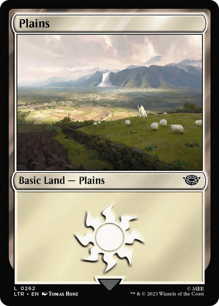 Plains (262) [The Lord of the Rings: Tales of Middle-Earth] | Cards and Coasters CA