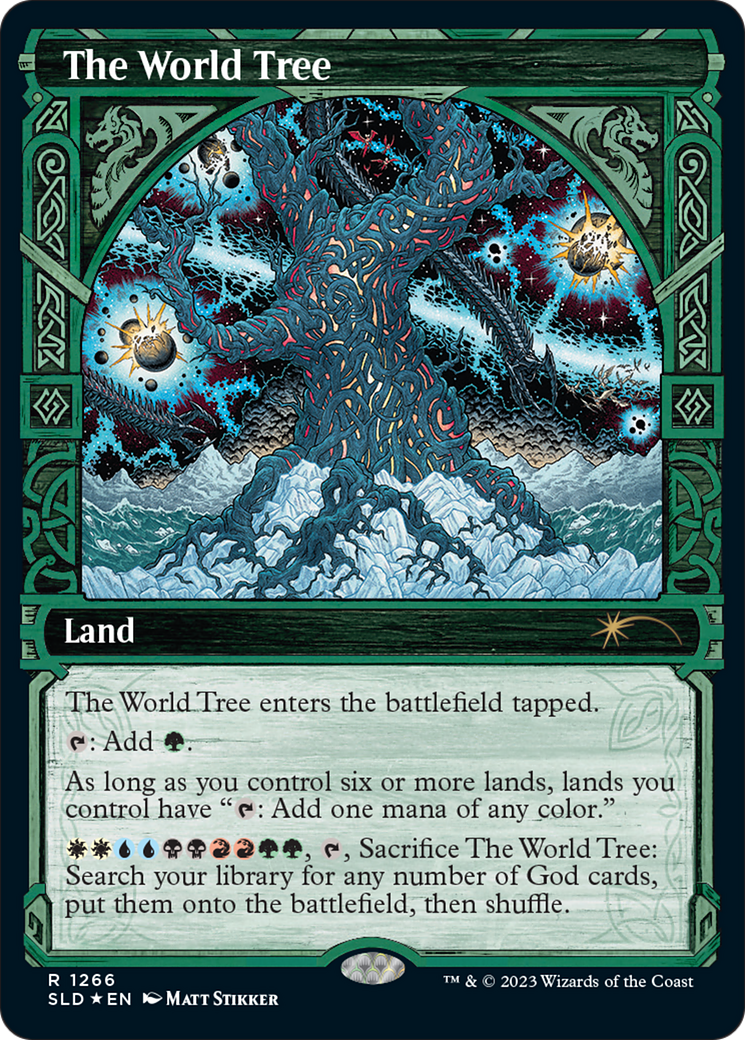 The World Tree (Halo Foil) [Secret Lair Drop Series] | Cards and Coasters CA