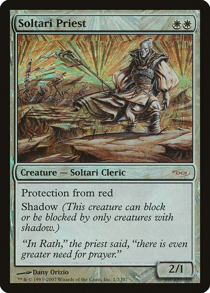 Soltari Priest [Junior Super Series] | Cards and Coasters CA