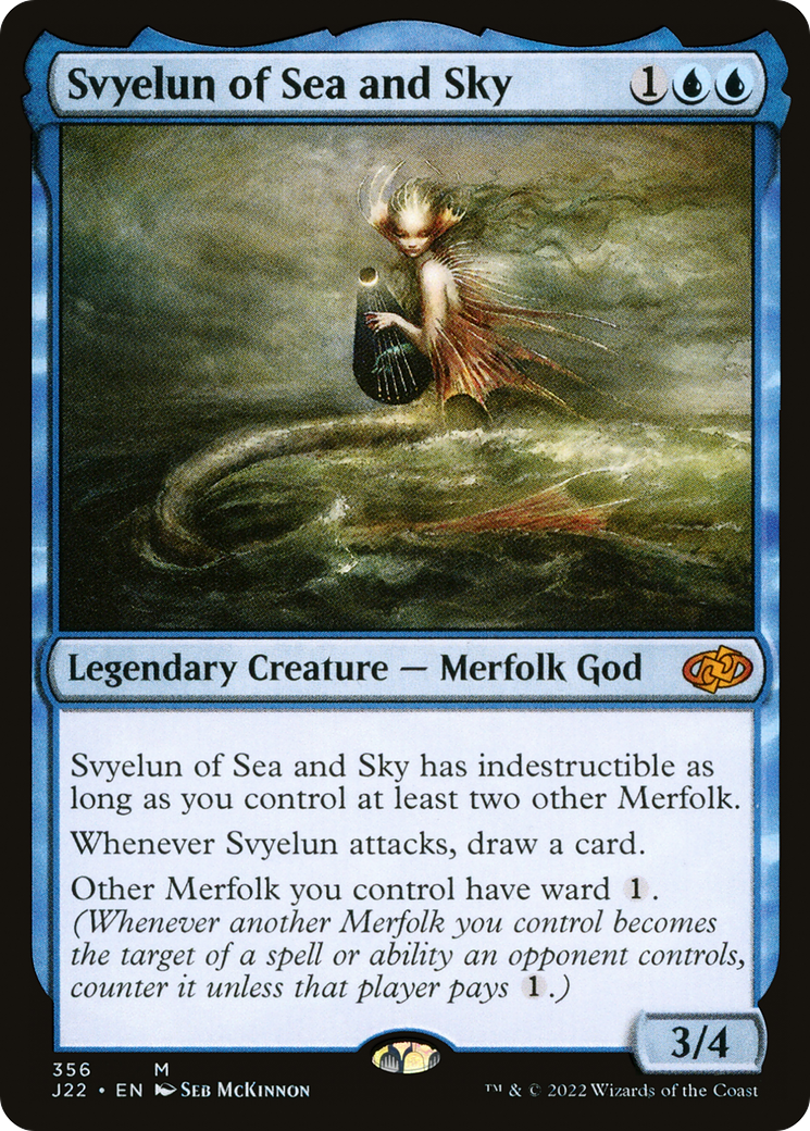 Svyelun of Sea and Sky [Jumpstart 2022] | Cards and Coasters CA