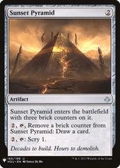 Sunset Pyramid [Mystery Booster] | Cards and Coasters CA