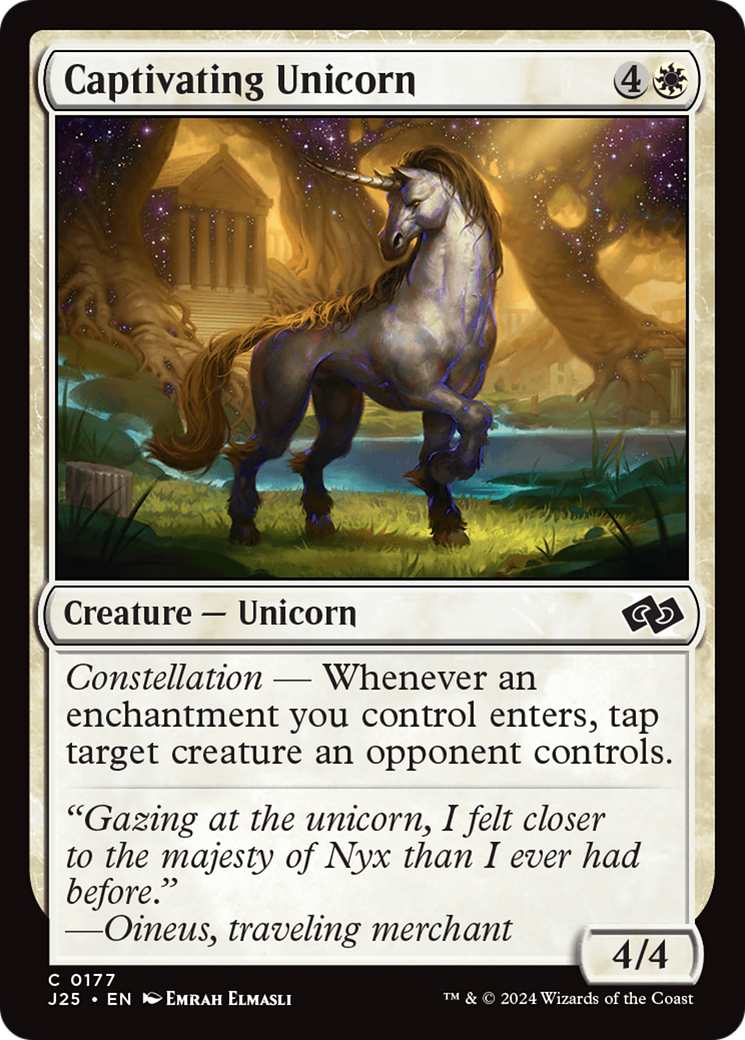 Captivating Unicorn [Foundations Jumpstart] | Cards and Coasters CA