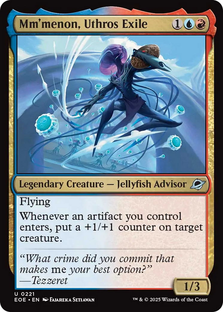 Mm'menon, Uthros Exile [Edge of Eternities] | Cards and Coasters CA