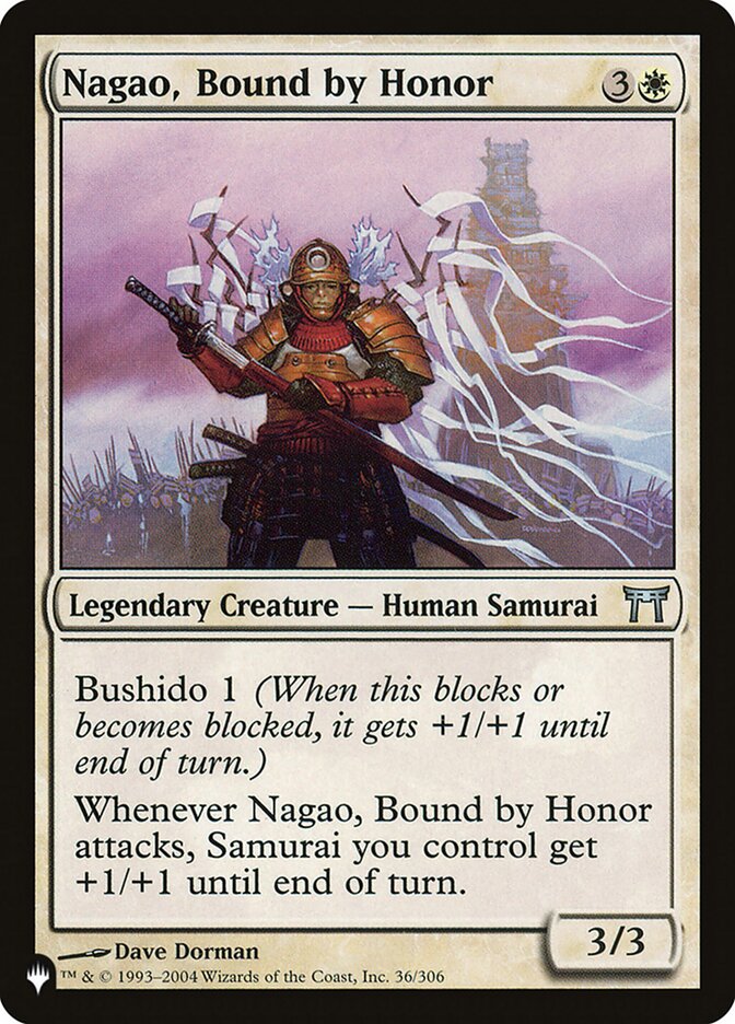 Nagao, Bound by Honor [The List] | Cards and Coasters CA