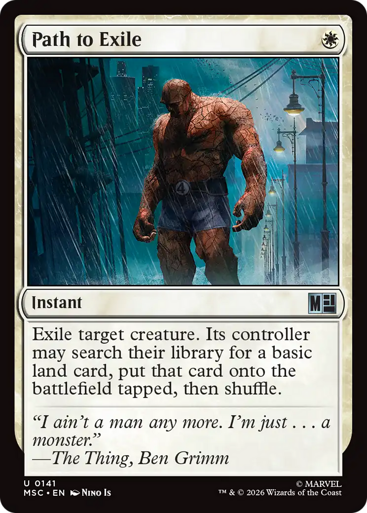 Path to Exile [Marvel Super Heroes Commander] | Cards and Coasters CA