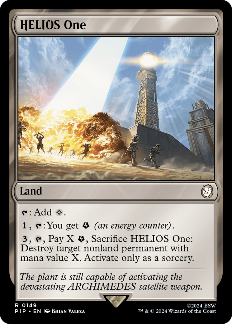 HELIOS One [Fallout] | Cards and Coasters CA