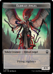 Eldrazi Angel // Copy Double-Sided Token [Modern Horizons 3 Commander Tokens] | Cards and Coasters CA