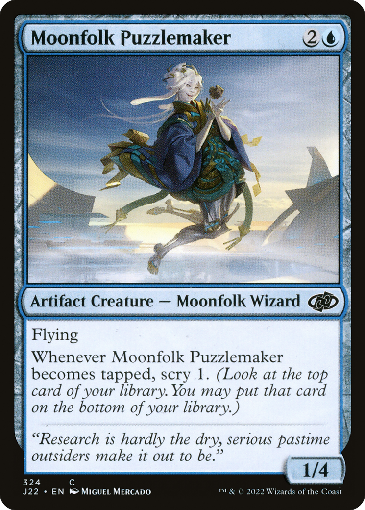 Moonfolk Puzzlemaker [Jumpstart 2022] | Cards and Coasters CA