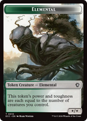 Copy // Elemental (0010) Double-Sided Token [Lorwyn Eclipsed Tokens] | Cards and Coasters CA