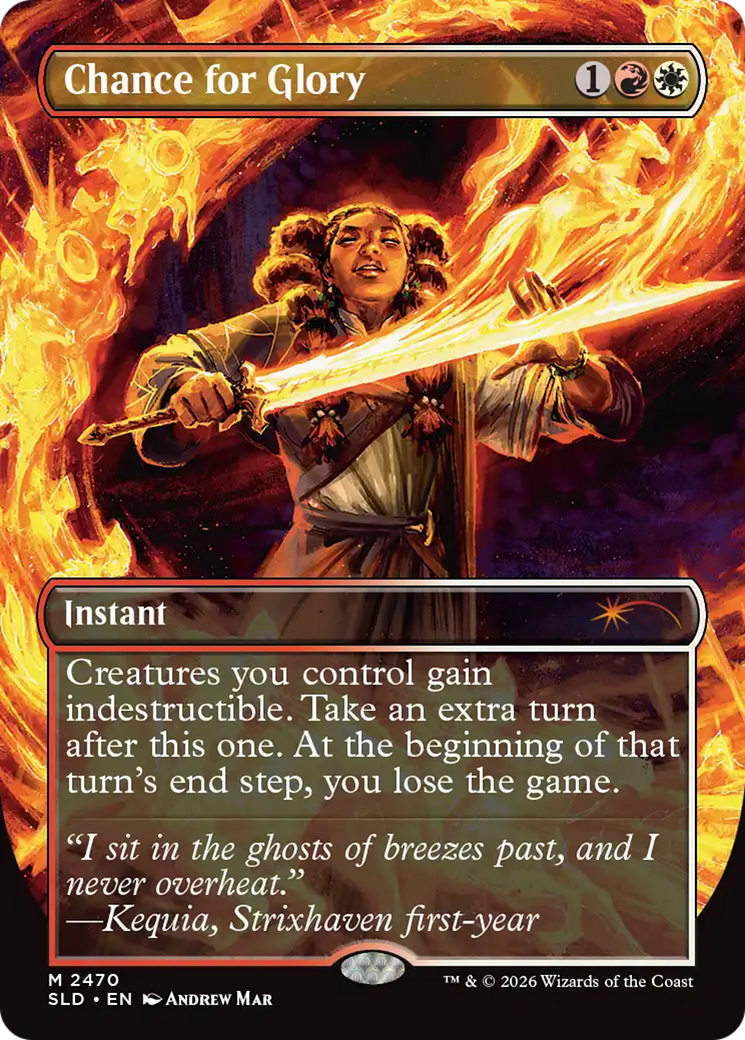 Chance for Glory [Secret Lair Drop Series] | Cards and Coasters CA