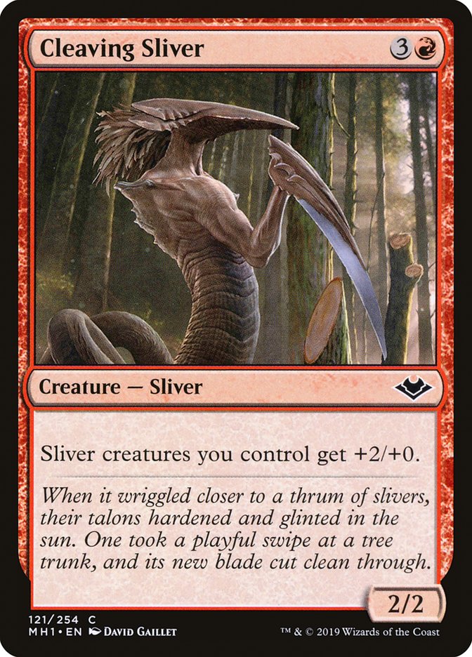 Cleaving Sliver [Modern Horizons] | Cards and Coasters CA